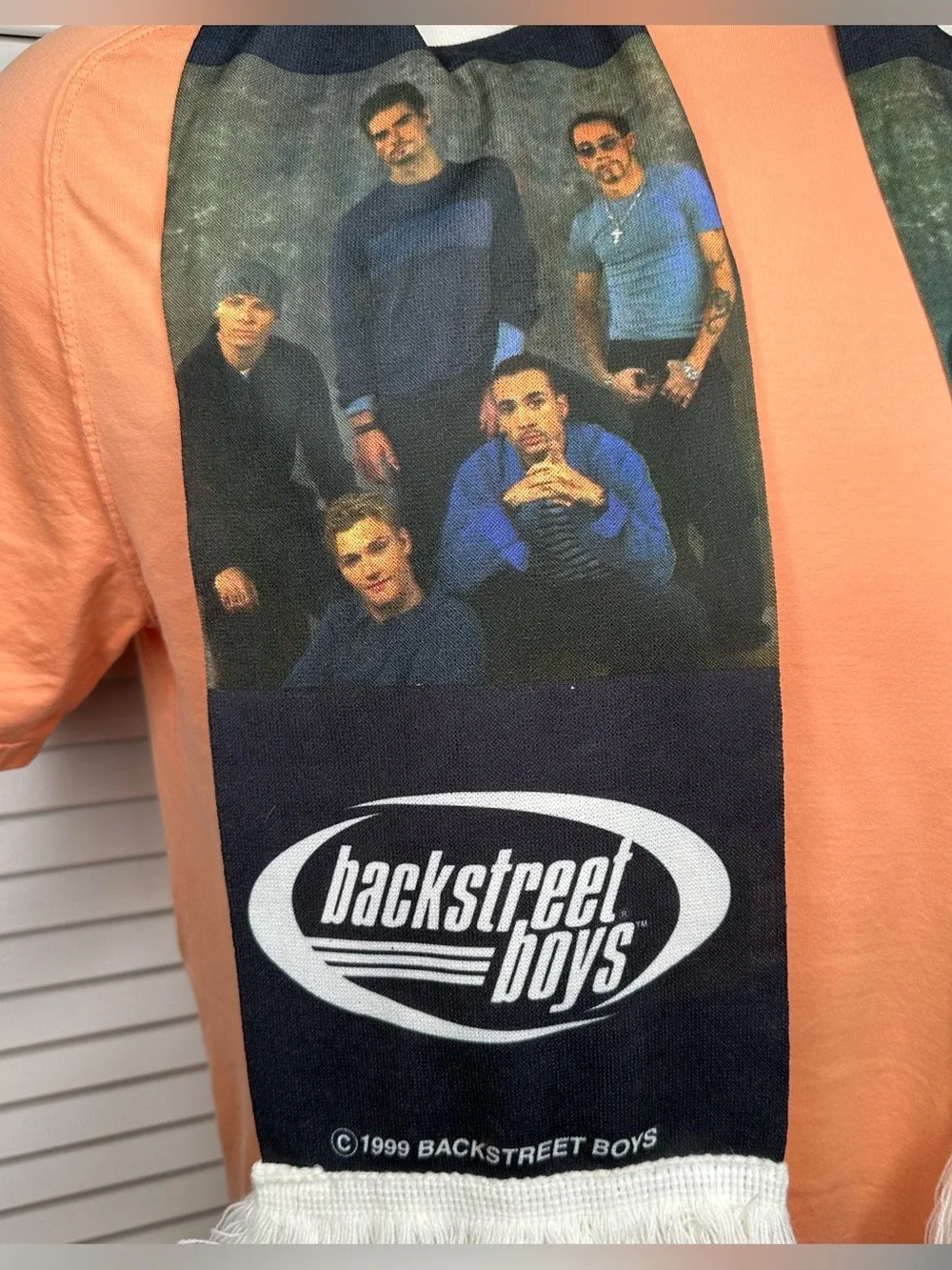 Backstreet Boys June 1999 “Into the Millennium” England Tour Graphic Scarf